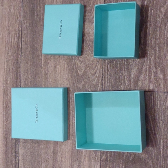 Authentic Tiffany & Co Jewelry Boxes - Picture 1 of 13